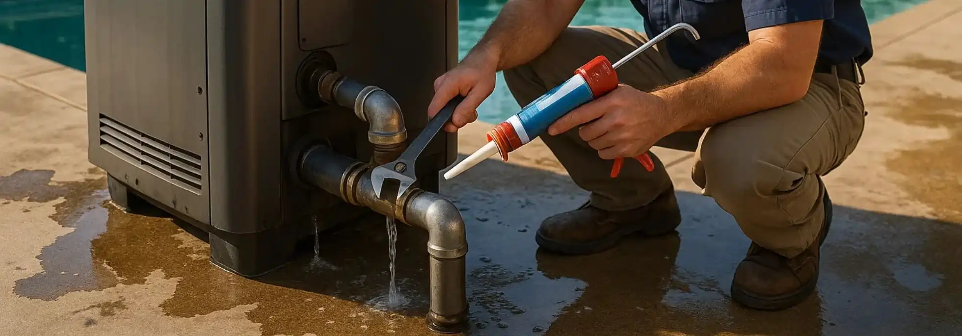  Pool Heater Leak Repair - HVAC Stratford
