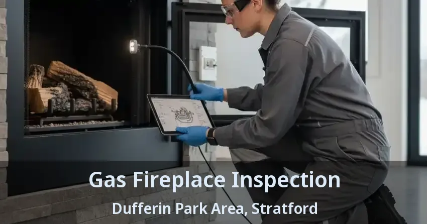 Gas Fireplace Inspection Dufferin Park Area, Stratford - ON