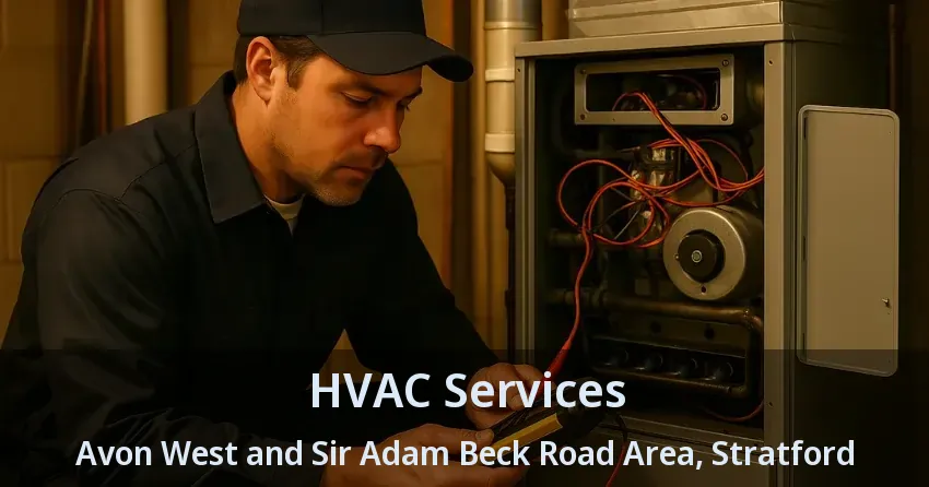HVAC Services Avon West and Sir Adam Beck Road Area, Stratford - ON