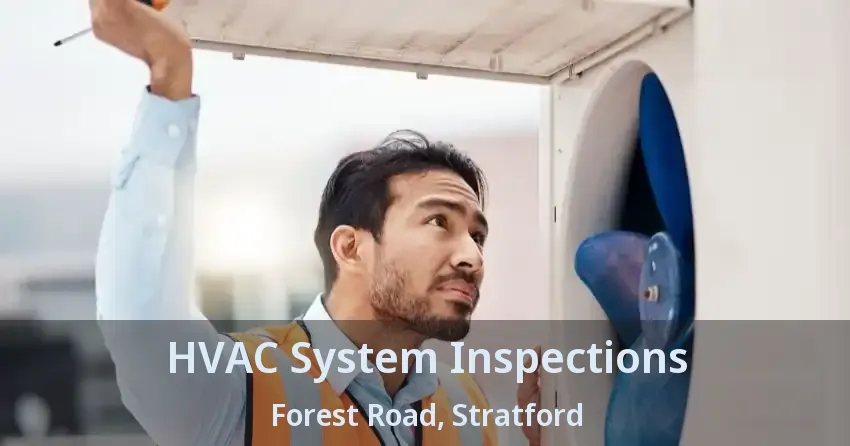 HVAC System Inspections Forest Road, Stratford - ON