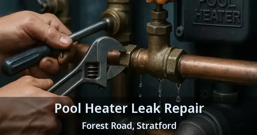 Pool Heater Leak Repair Forest Road, Stratford - ON